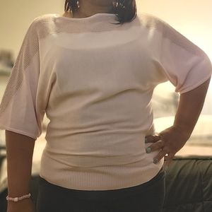 NY & Company Pink Dolman Sleeve Sweater